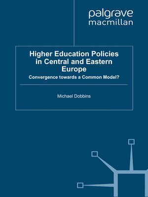 cover image of Higher Education Policies in Central and Eastern Europe